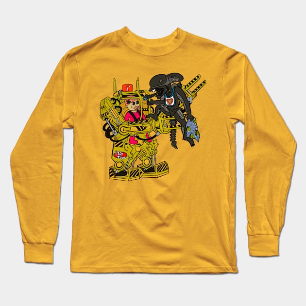 Baby’s First Powerloader Long Sleeve T-Shirt by Skitz0j0e